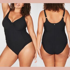 NWT $155 Artesands [ 12 D/DD Cup ] Aria Giotto Underwire One Piece Swimsuit 6357